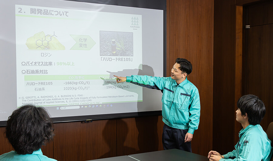 プレゼンテーションの様子